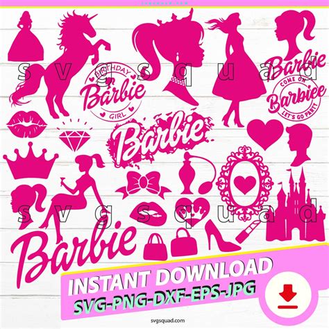 barbie svg|Barbie SVG Files .